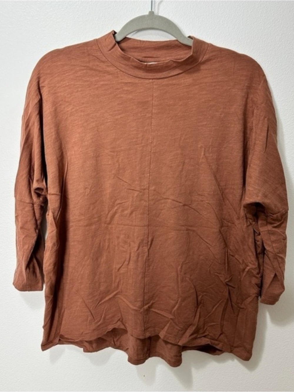 Heritage Seed Terracotta Crewneck Top